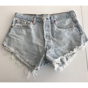 Levi's 501 Button Fly Shorts